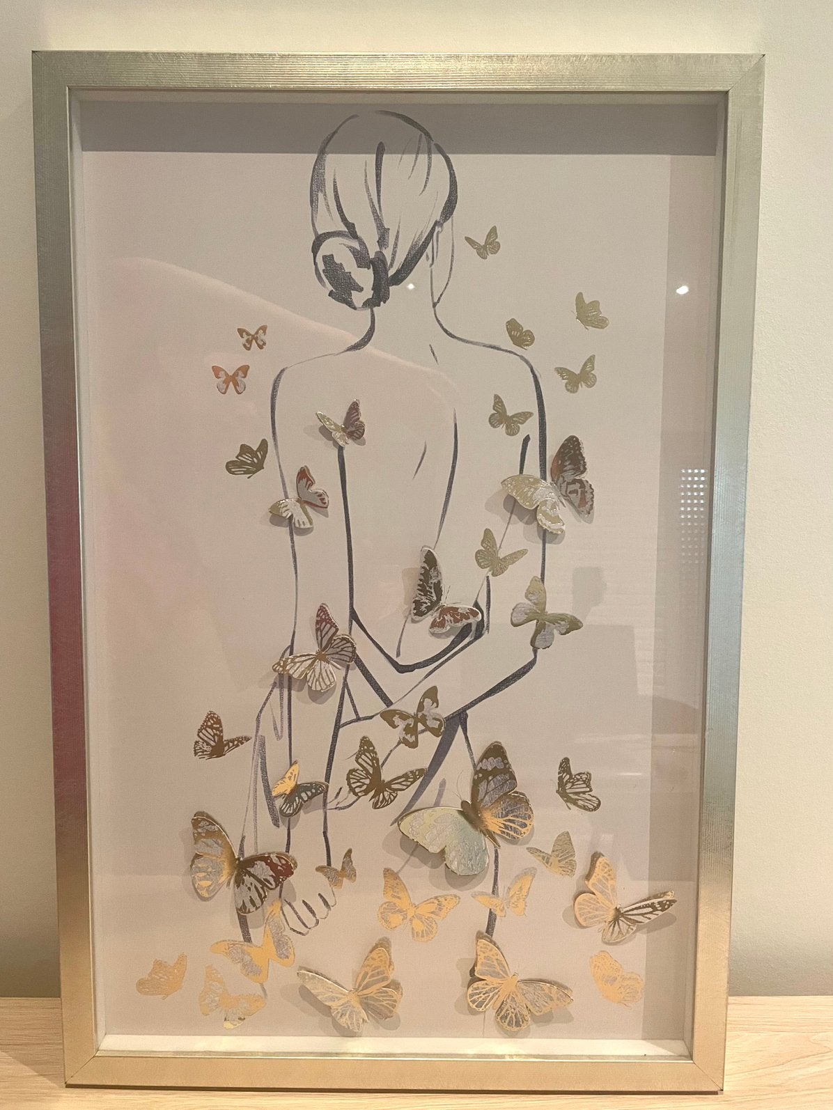 Atmosphera Diane wanddecoratie, 40 cm, 60 cm, Tableau, Comme neuf