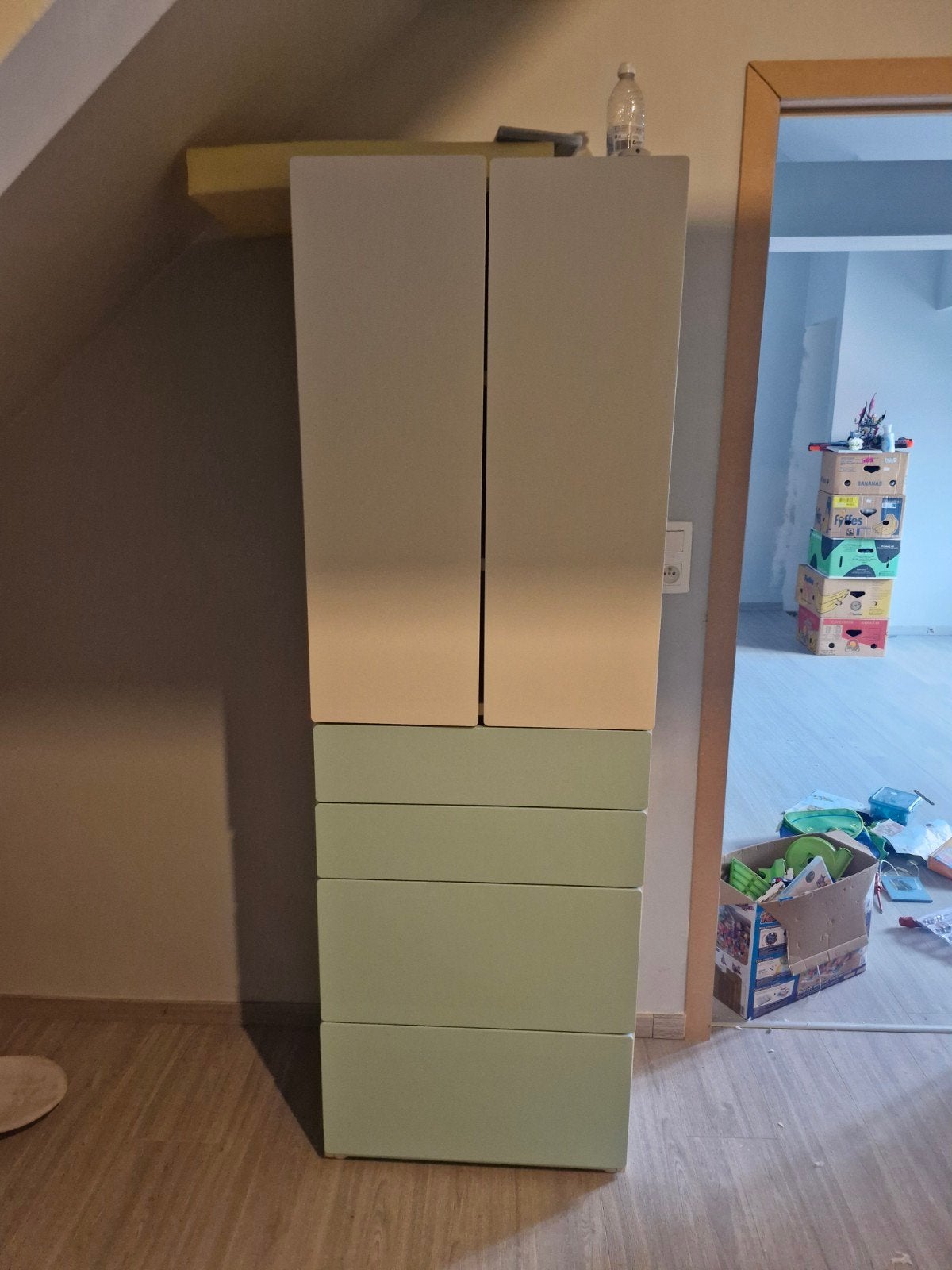 Kleerkast Ikea, Ophalen