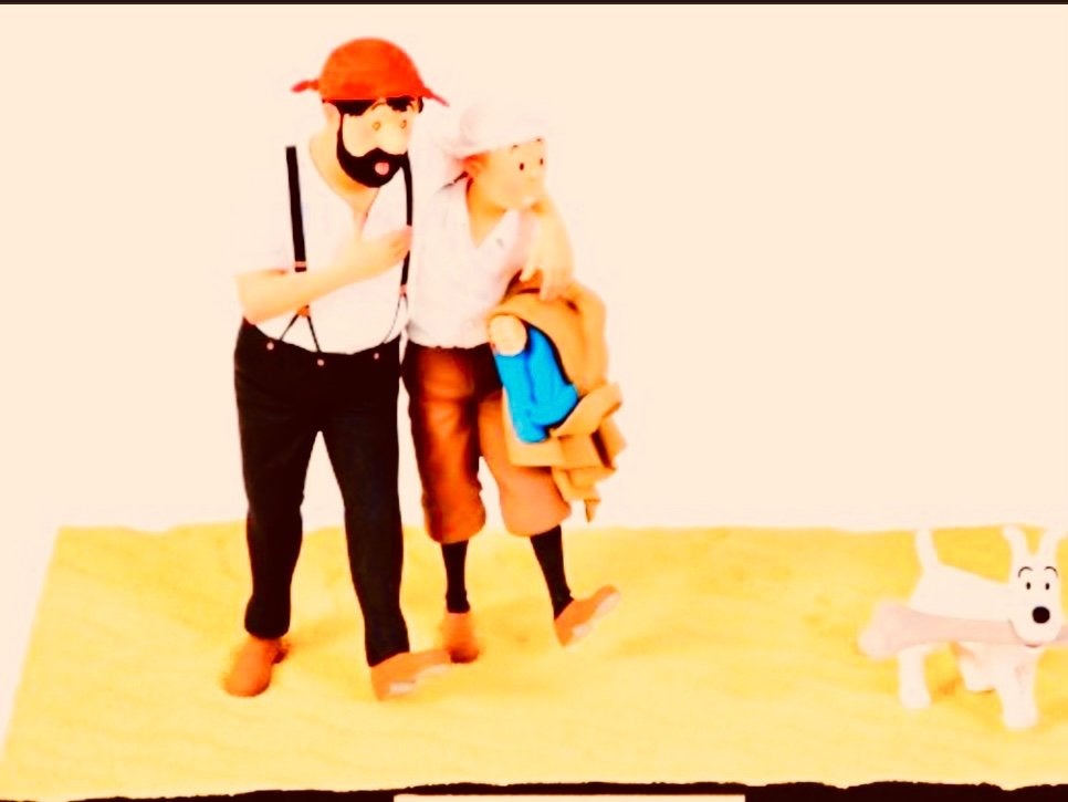 Fariboles tintin au pays de la soif, Collections, Enlèvement ou Envoi, Tintin, Comme neuf