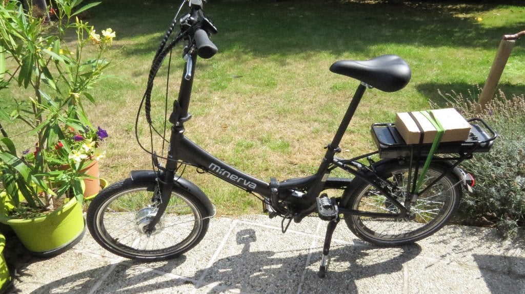 Plooifiets Minerva, Vélos & Vélomoteurs, Autres marques, Vitesses, 18 à 20 pouces, Comme neuf