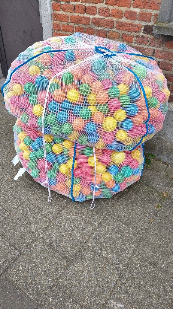 Ballenbad ballen, Ophalen, Gebruikt