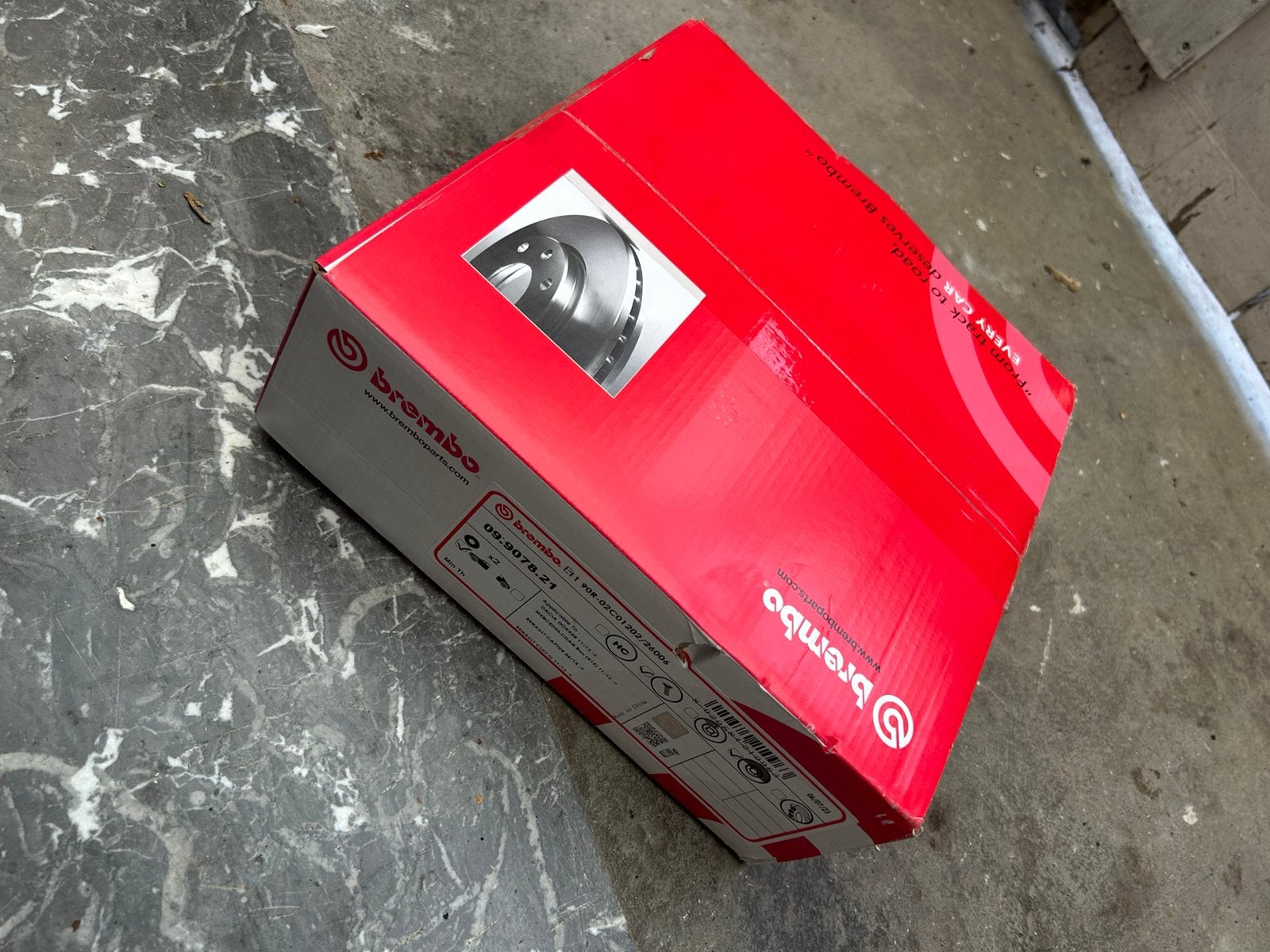 Disque Brembo clio 4   09.9078.21, Enlèvement, Renault