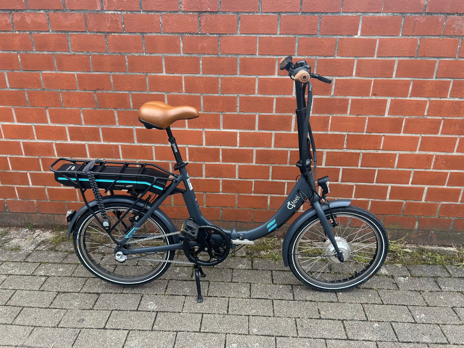 Vélo pliable électrique o2feel, Ophalen, Zo goed als nieuw, Overige merken
