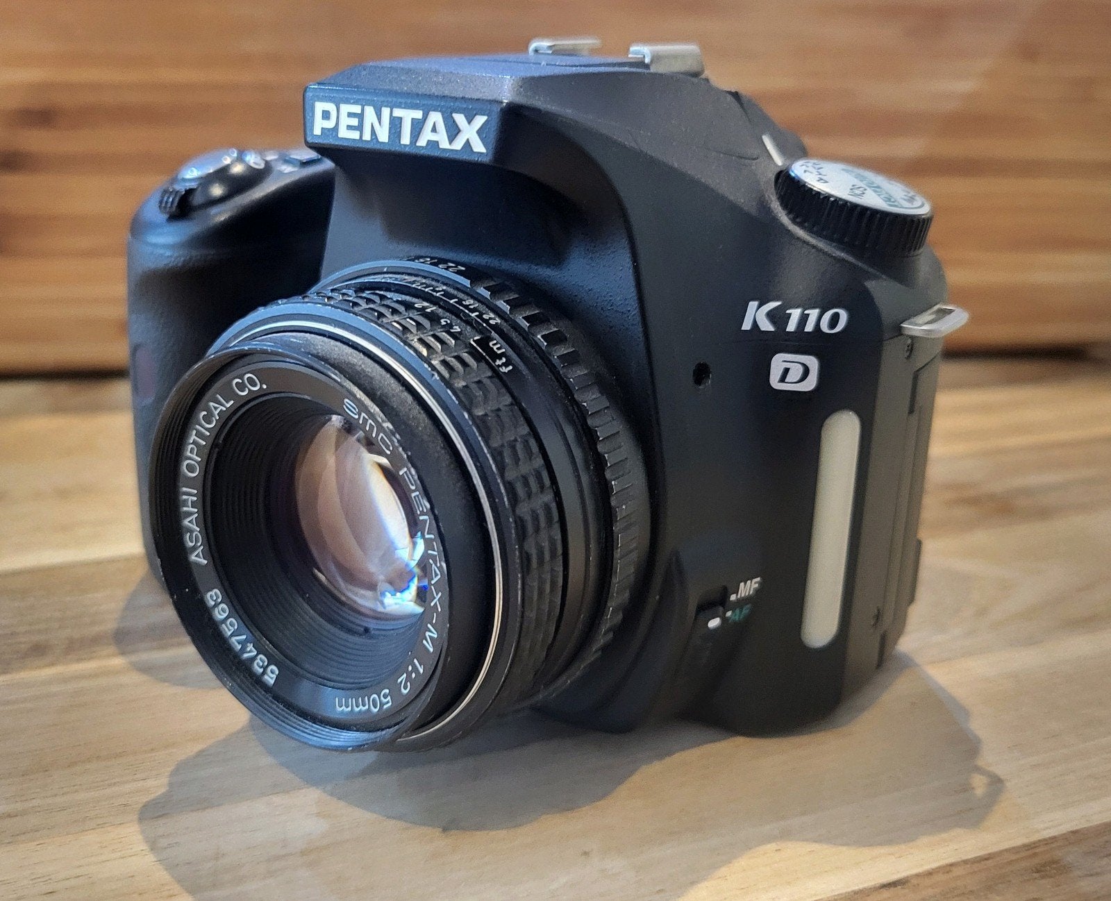 Pentax K110D + Pentax-M 50mm f/2 – complete set, TV, Hi-fi & Vidéo, Appareils photo numériques, Enlèvement, Pentax
