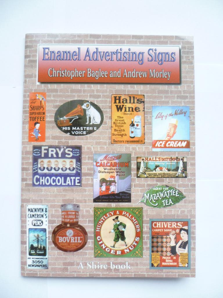 EMAILLE BORDEN BOEKJE"ENAMEL ADVERTISING SIGNS"UIT 2005, Enlèvement ou Envoi, Neuf, Panneau publicitaire
