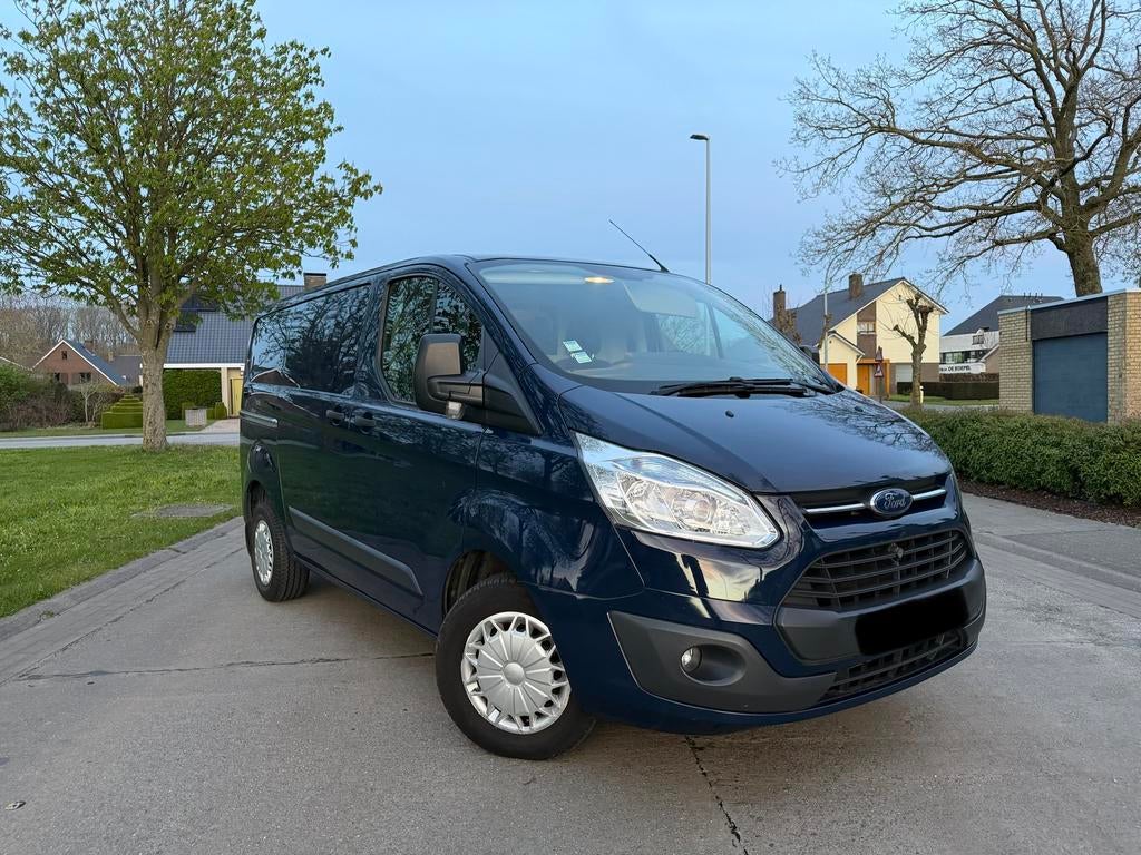 Ford Transit Custom 65 000 km, Autos, Euro 5, Achat, Boîte manuelle, Entretenue par le concessionnaire