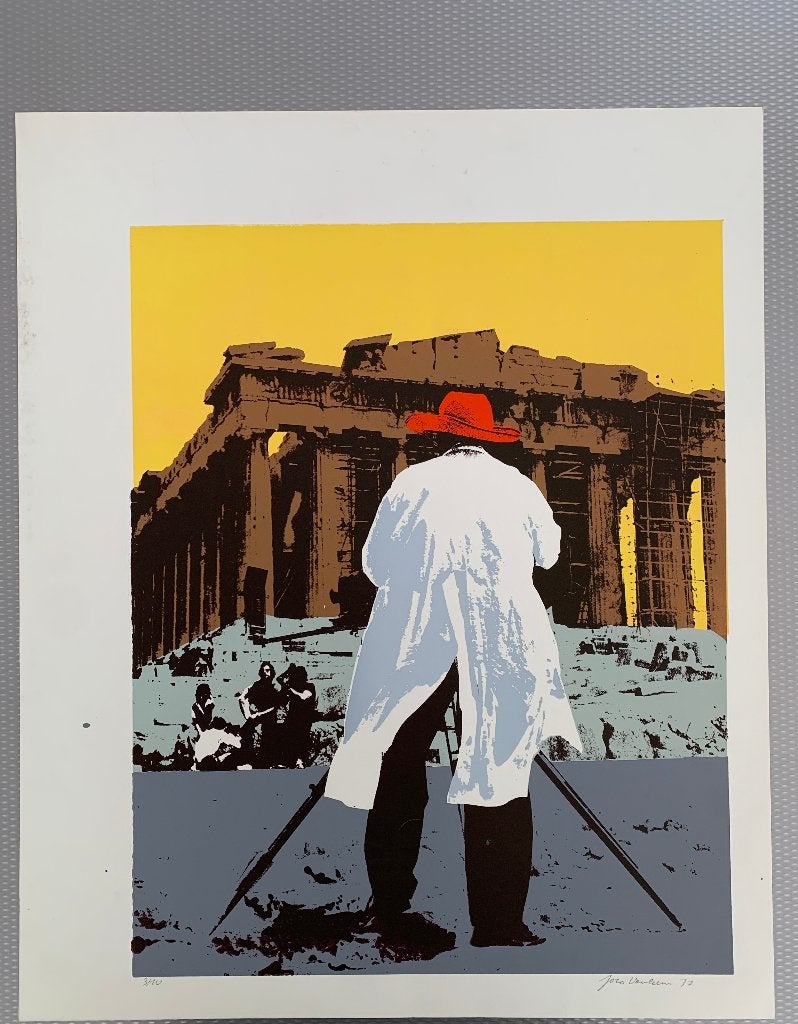 Jaco Vanleeuw - litho, Genummerd, Ophalen of Verzenden, Lithografie