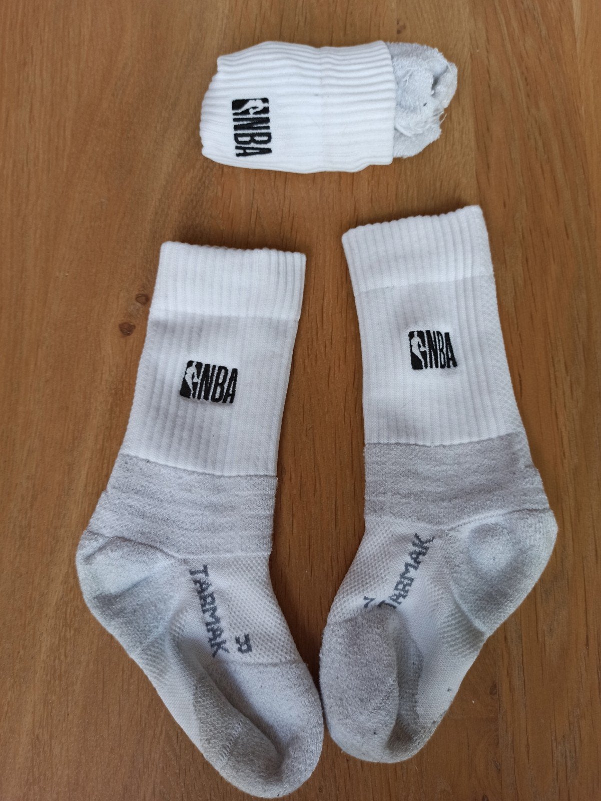 Chaussettes de basket-ball Tarmak NBA (lot de 2) — Taille 28, Enlèvement ou Envoi, Utilisé, Vêtements
