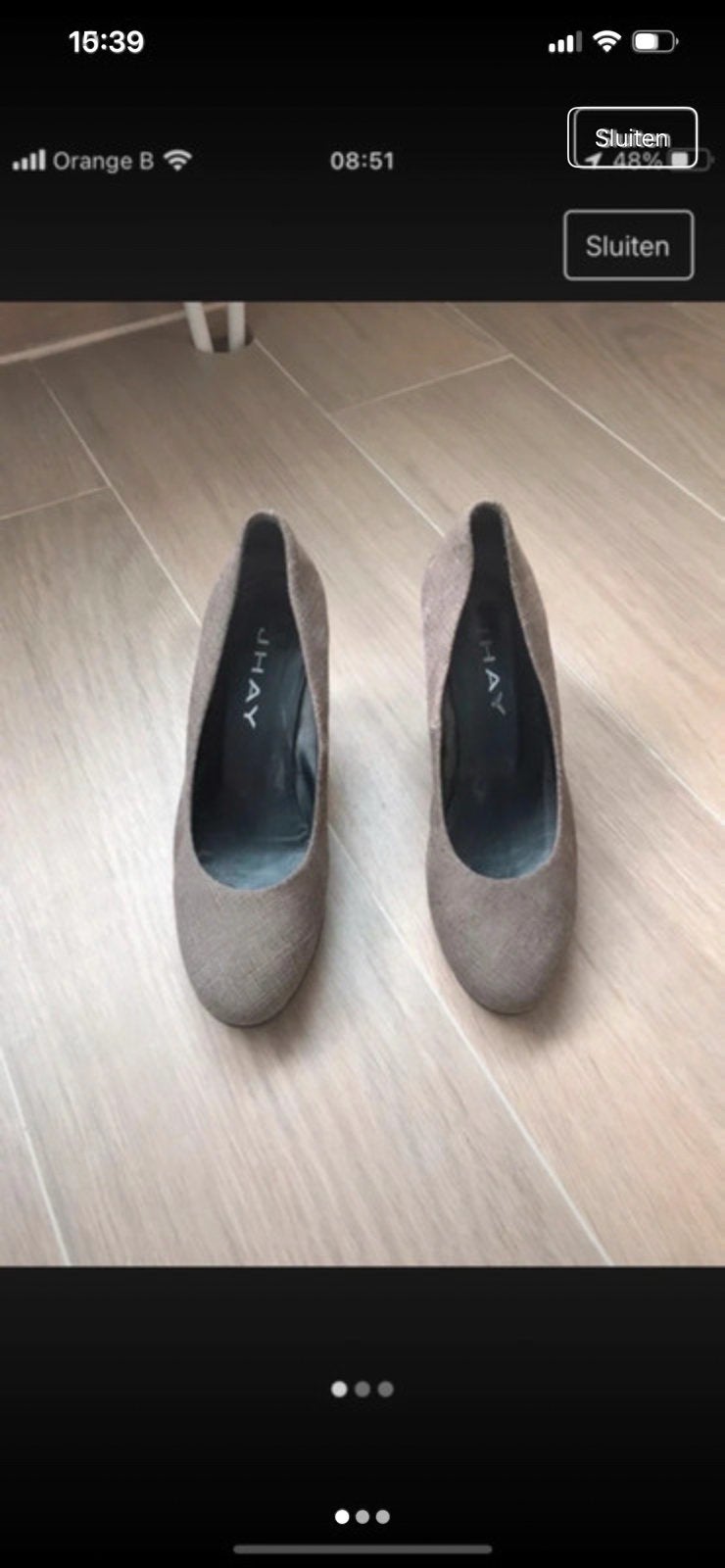 Chaussures pour femmes taille 39, Enlèvement, Comme neuf