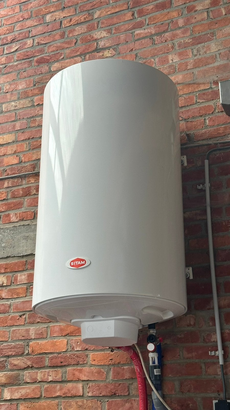 Chaudière Sitam 150L + soupape de sécurité, Enlèvement, Comme neuf, Boiler
