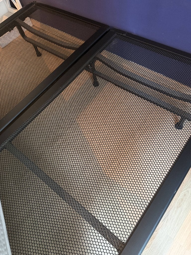Sommiers métalliques plats Auping, Huis en Inrichting, Ophalen, Tweepersoons, Zo goed als nieuw, Bedbodem
