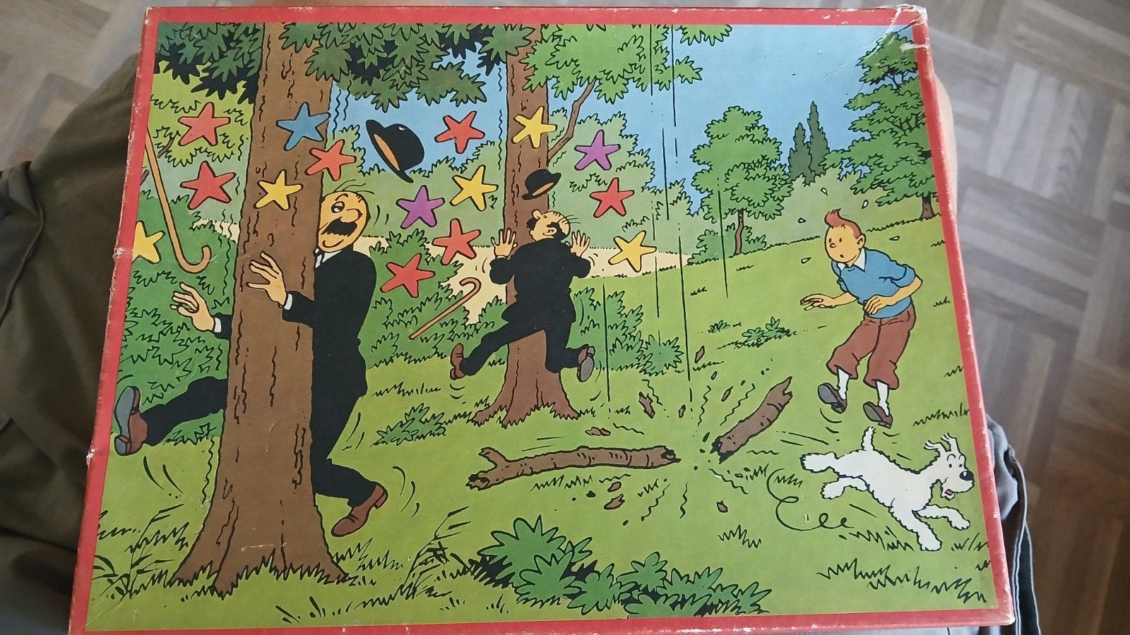 casse-tête vintage de Tintin, Collections, Enlèvement ou Envoi, Tintin