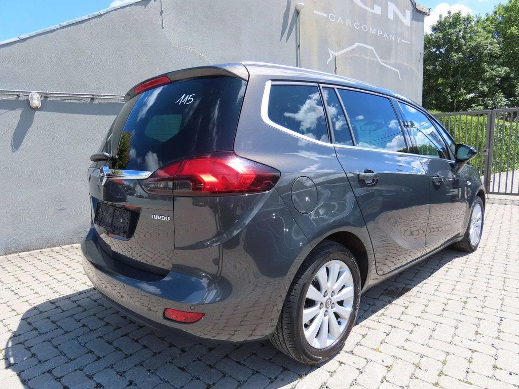 Opel Zafira Tourer Zafira 1.4 Turbo Comfort, Autos, Argent ou Gris, Euro 6, Boîte manuelle, 5 portes