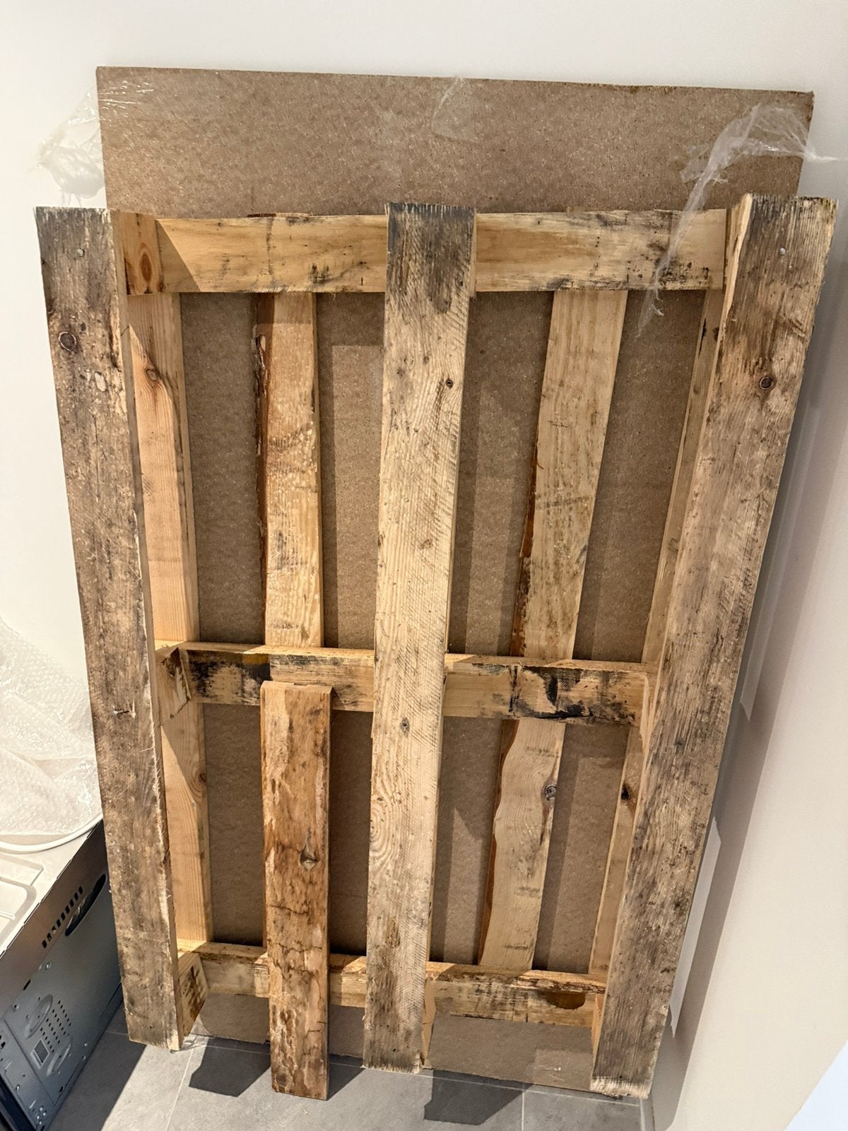 Houten pallet, Doe-het-zelf en Bouw, Hout en Planken, Ophalen, Gebruikt, 25 tot 50 mm, Pallet