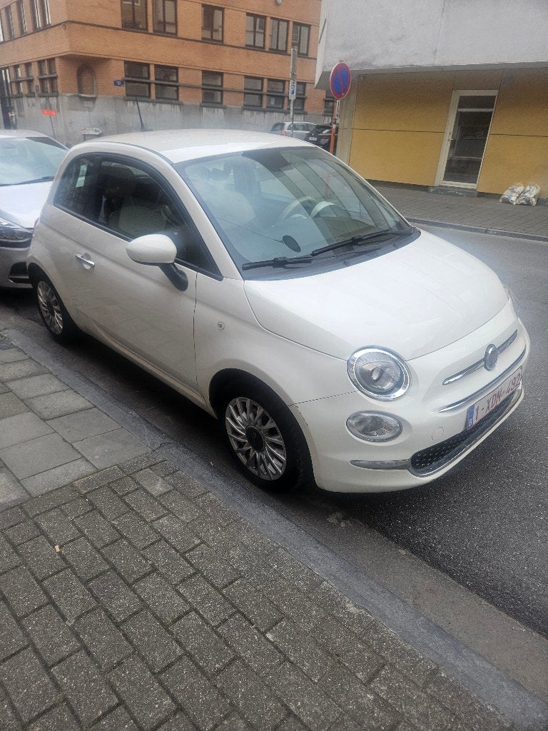 Fiat 500, Auto's, Stof, Euro 6, Wit, Berline