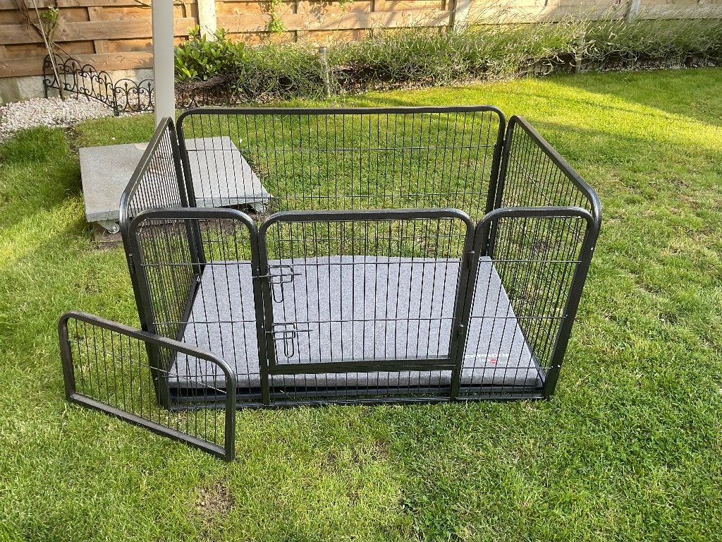 Hondenbench, Ophalen, Zo goed als nieuw