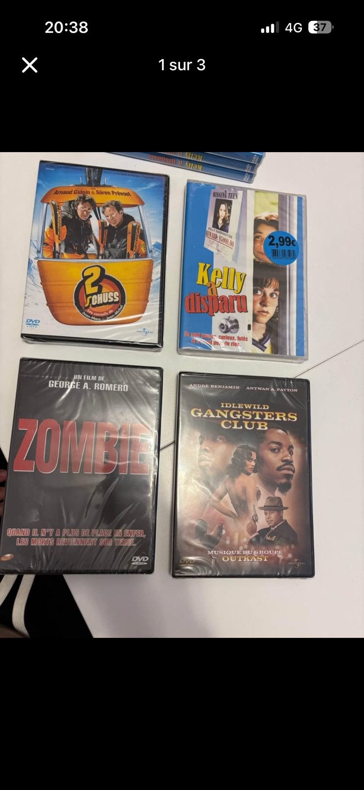 Lot dvd emballer, Ophalen, Zo goed als nieuw