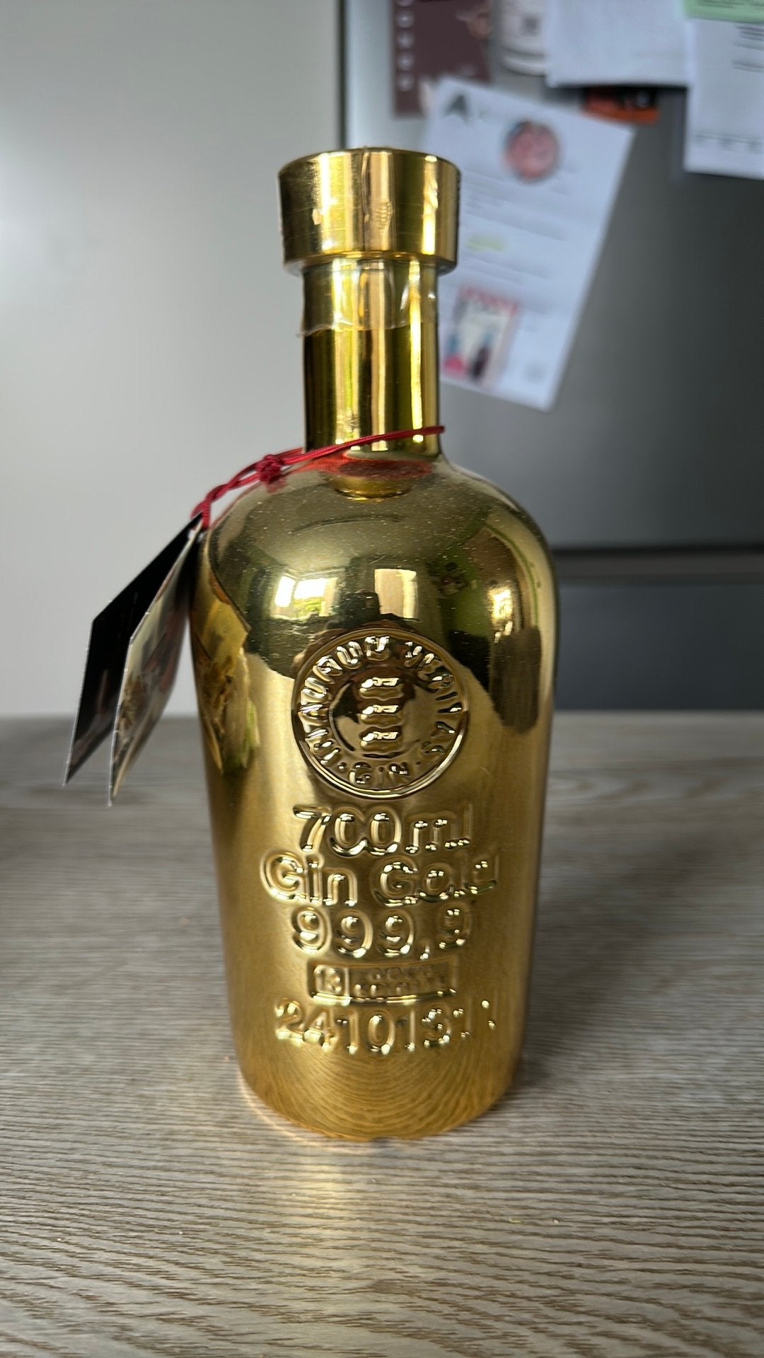 Gin gold, Collections, Vins, Enlèvement ou Envoi, Neuf, Autres régions, Autres types