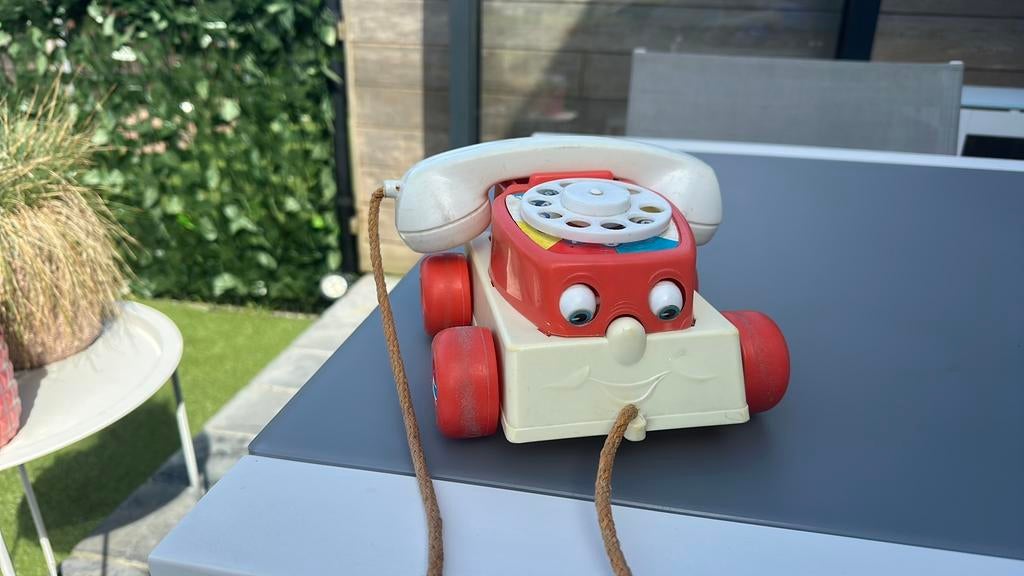 Fisher Price telefoon Vintage, Kinderen en Baby's, Speelgoed | Fisher-Price, Ophalen, Gebruikt