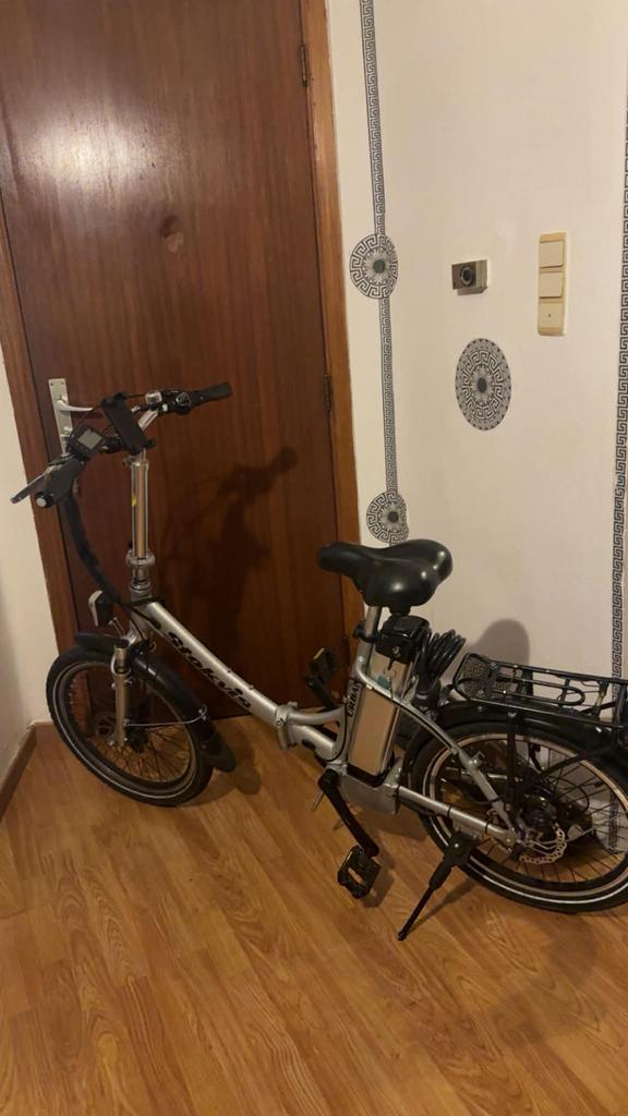 Elektrische vouwfiets, Ophalen, Gebruikt