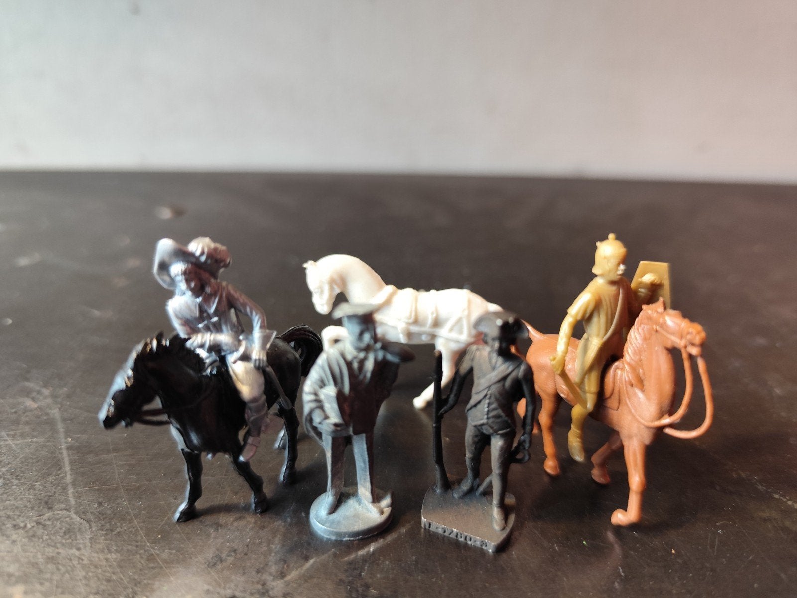 Figurines rare Kinder, mousquetaires, plastique, metal , cav, Collections, Enlèvement ou Envoi