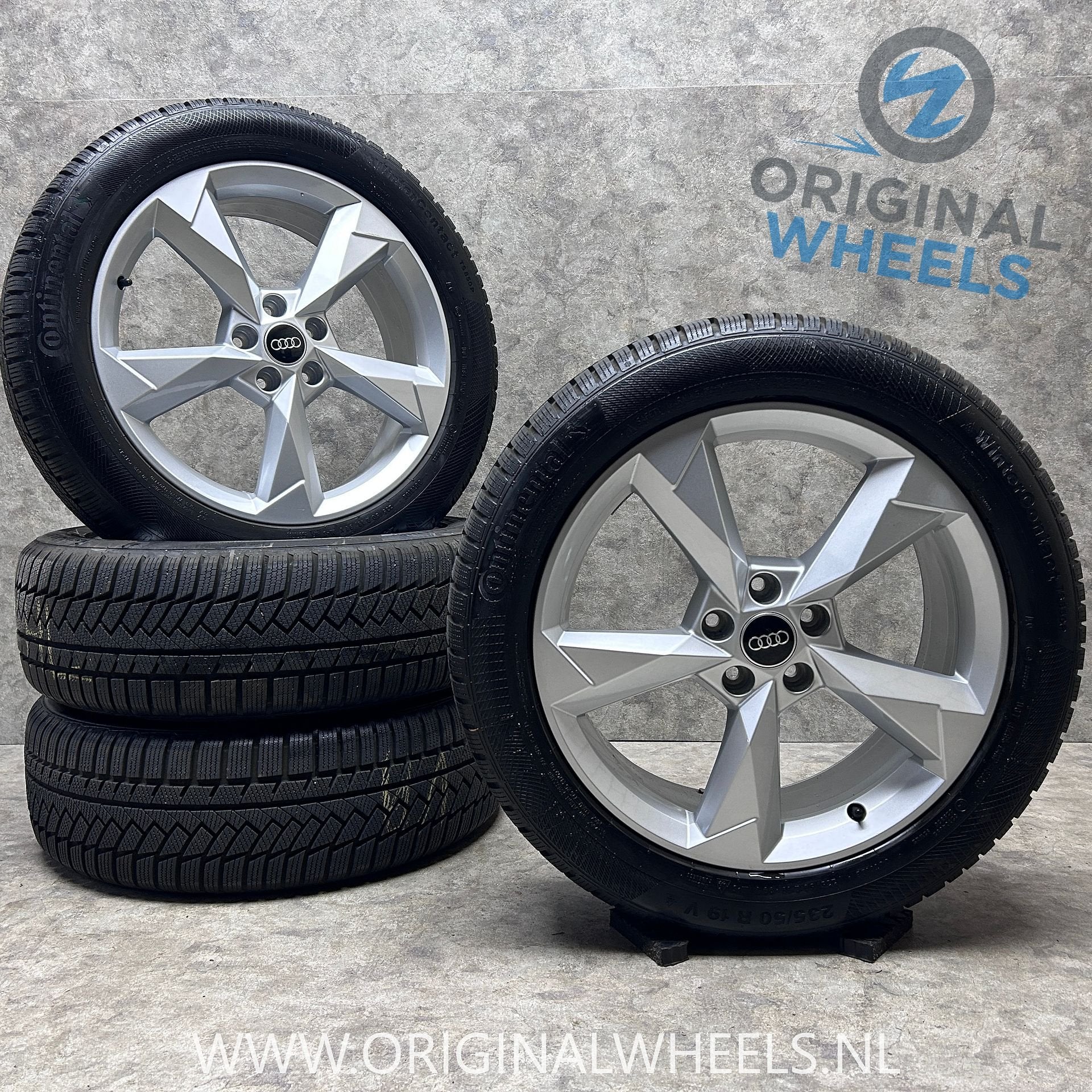 diversen 19 inch originele velgen + winterbanden Audi Q3, Pneus et Jantes, Pneus hiver, Véhicule de tourisme, -