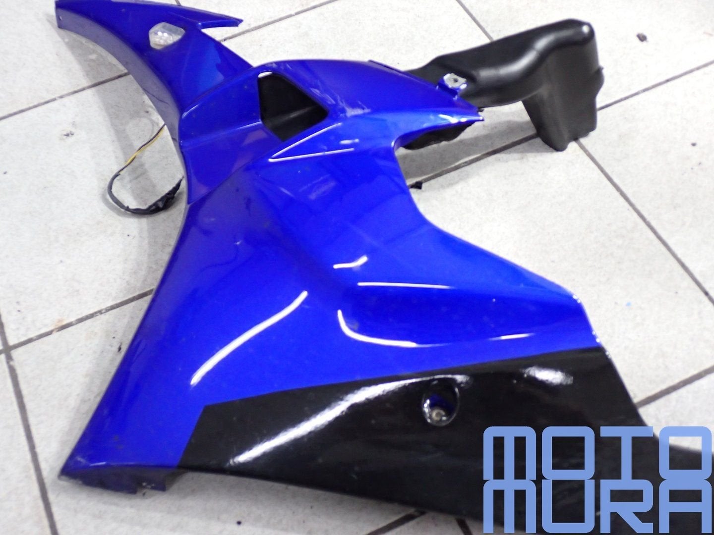 Zijkuip links voor de Yamaha YZF-R6 2006 2007 RJ11 YZF R6 li, -, Utilisé, -, -
