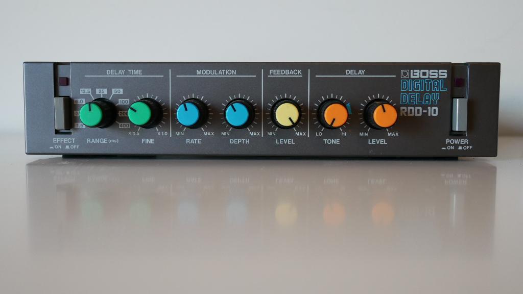 BOSS RDD-10 micro rack DIGITAL DELAY, Ophalen, Zo goed als nieuw, Delay of Echo