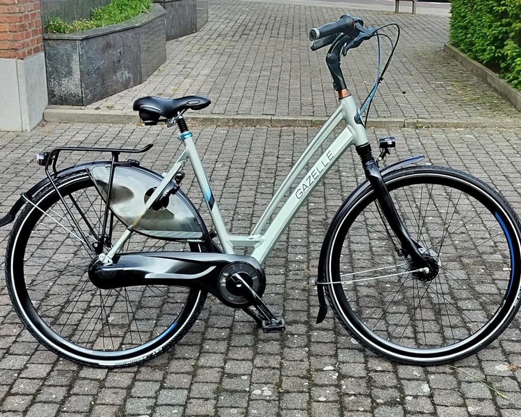 Als NIEUW Damesfiets Gazelle Chamonix C7+, Vitesses, Frein à tambour, Comme neuf, Enlèvement