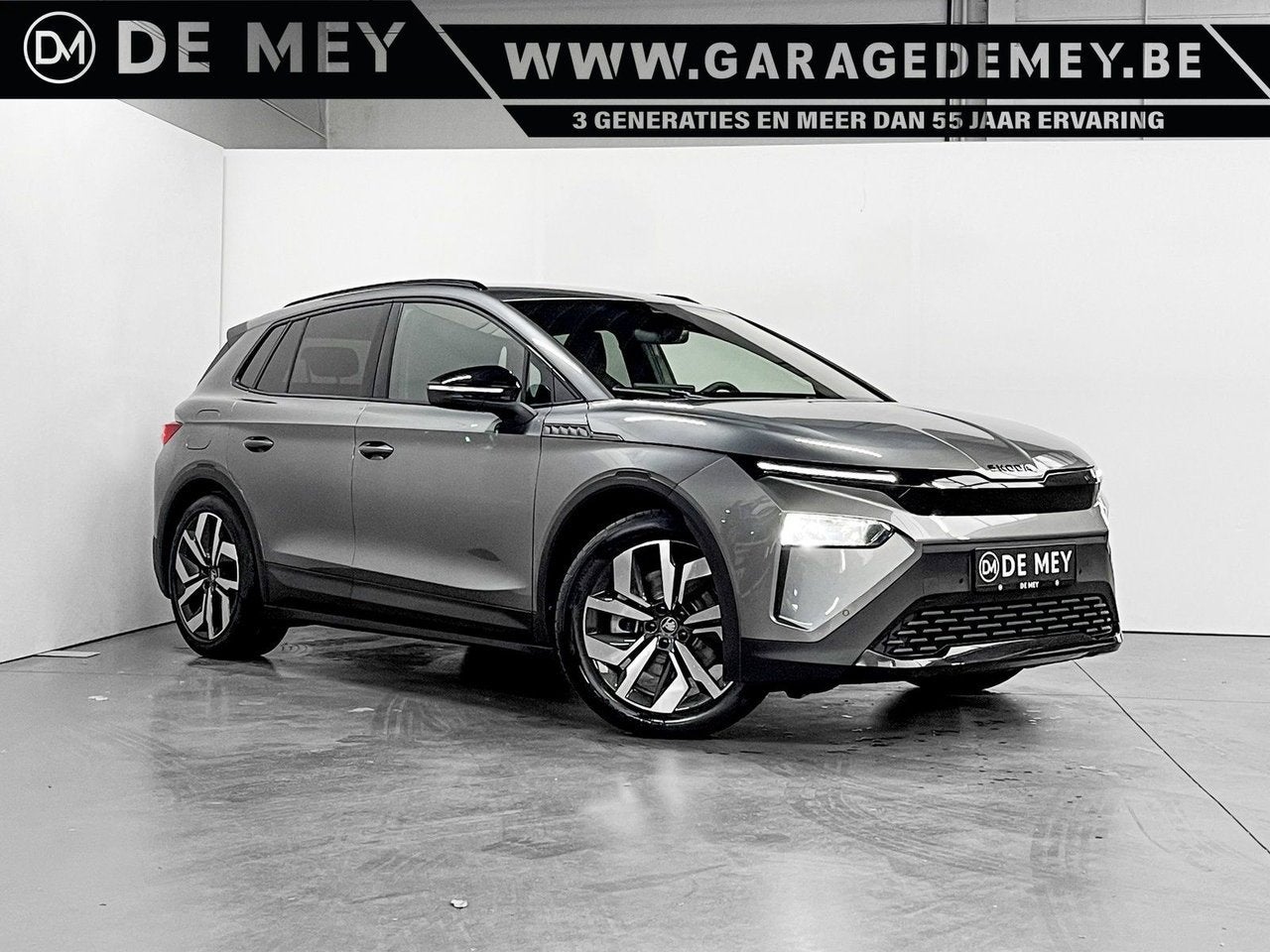 Skoda Elroq 85 Sportline 82kWh / Trekhaak / Camera / Carplay, Argent ou Gris, Achat, Entreprise, Alarme