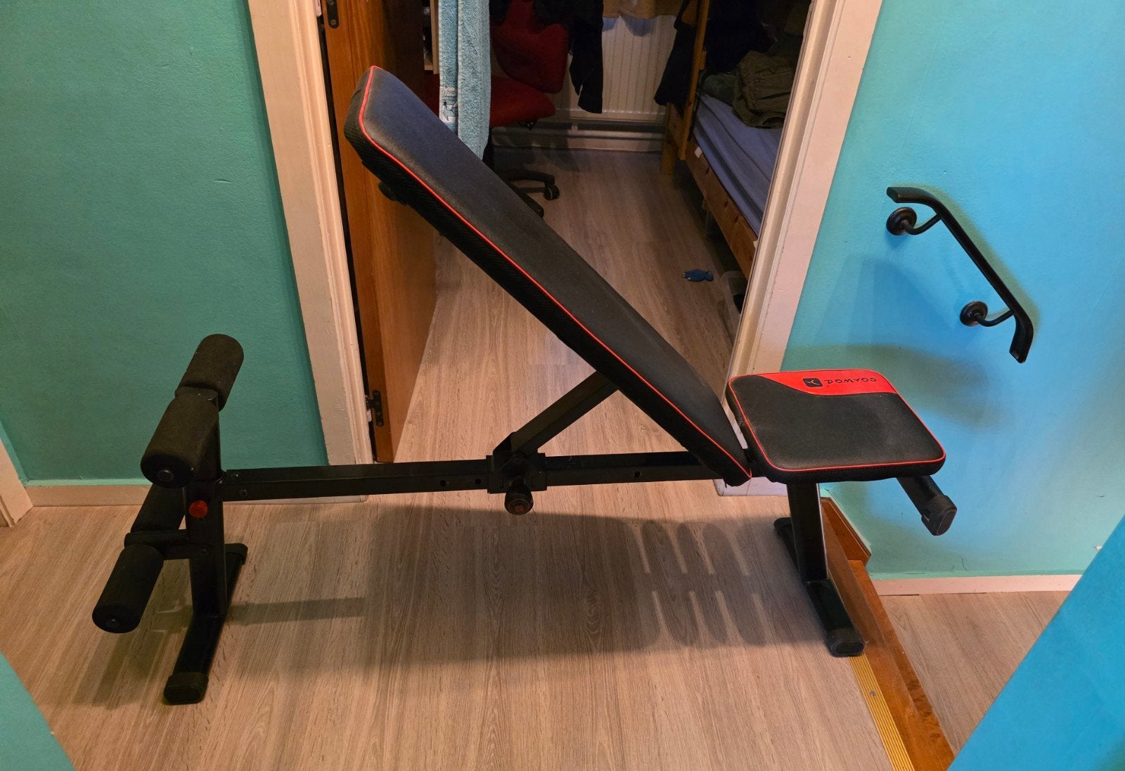 halter,disque, Banc, Sport en Fitness, Ophalen