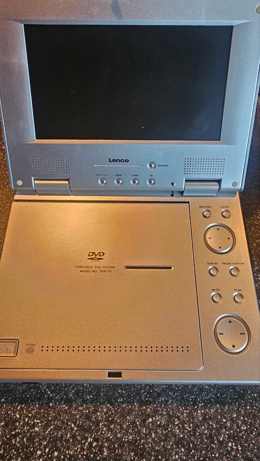 Lecteur dvd Lenco état neuf avec 6 dvds, Autres marques, Enlèvement ou Envoi, Comme neuf, Lecteur DVD