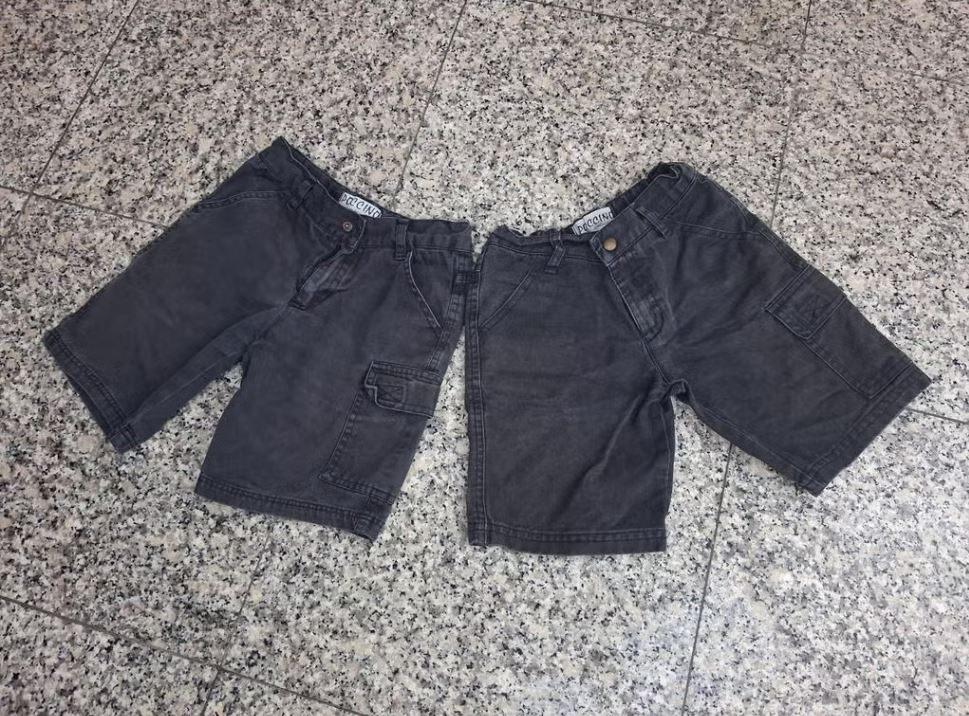 Blauw korte uniform broeken, Kinderen en Baby's, Ophalen, Gebruikt, Maat 116
