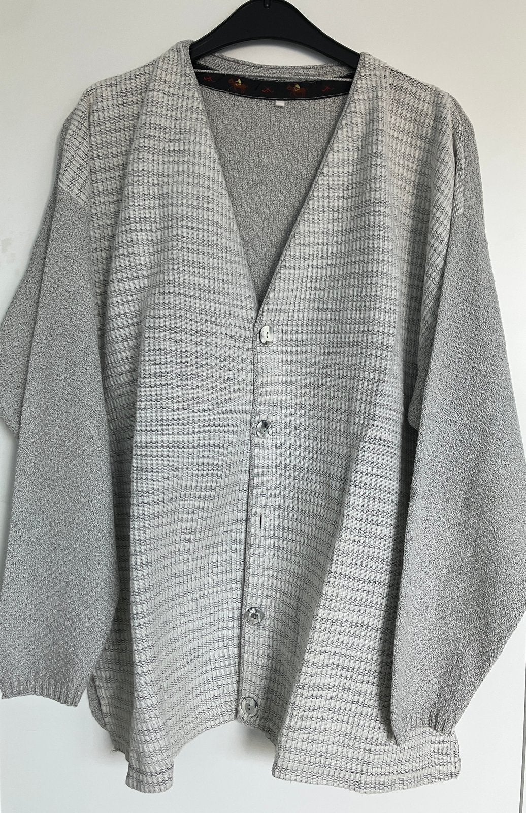 Vintage gilet, Ophalen of Verzenden, Zo goed als nieuw, Maat 52/54 (L), Grijs