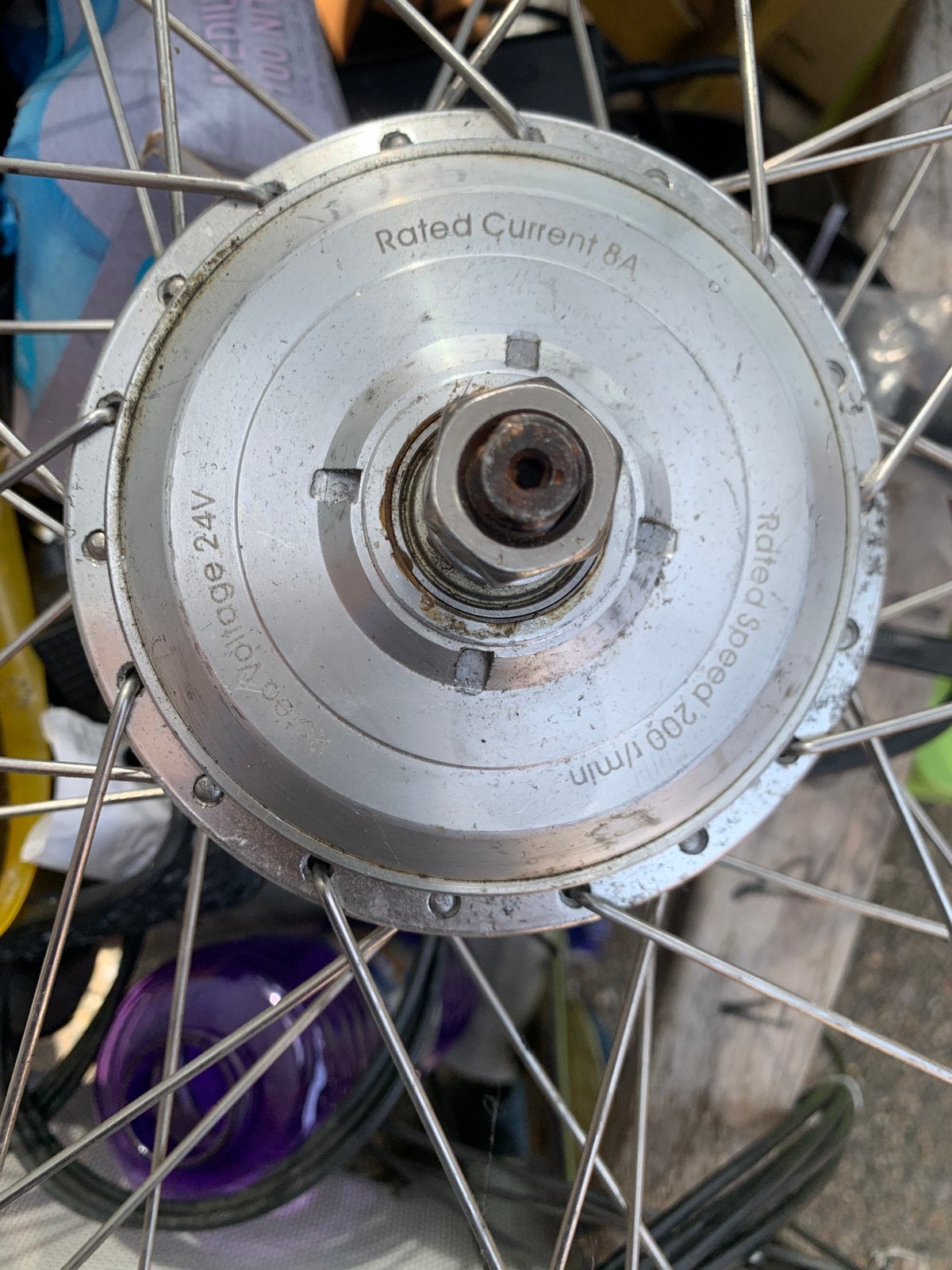 Vélo électrique 24V pour moteur, Enlèvement, Comme neuf, Elektrische fiets, Moteur