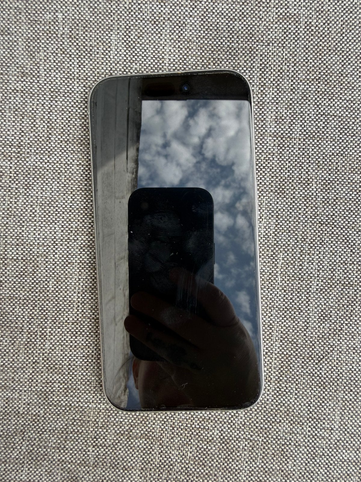 Iphone 15 pro, Telecommunicatie, Mobiele telefoons | Apple iPhone, Ophalen, 128 GB, Wit, Zo goed als nieuw