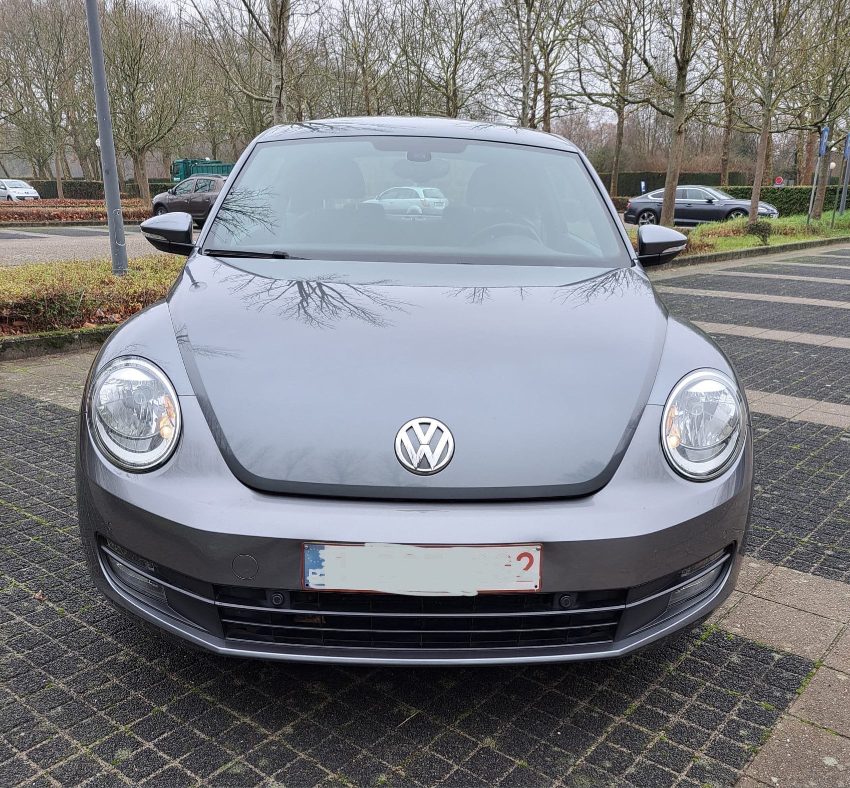 Prachtige Volkswagen Beetle in zeer nette staat!, Autos, Volkswagen, Argent ou Gris, Achat, Boîte manuelle, Coccinelle