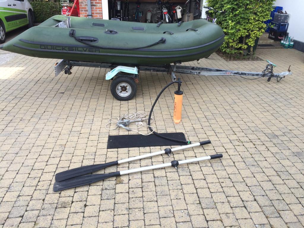 Rubberboot, Watersport en Boten, Kano's, Ophalen, Zo goed als nieuw