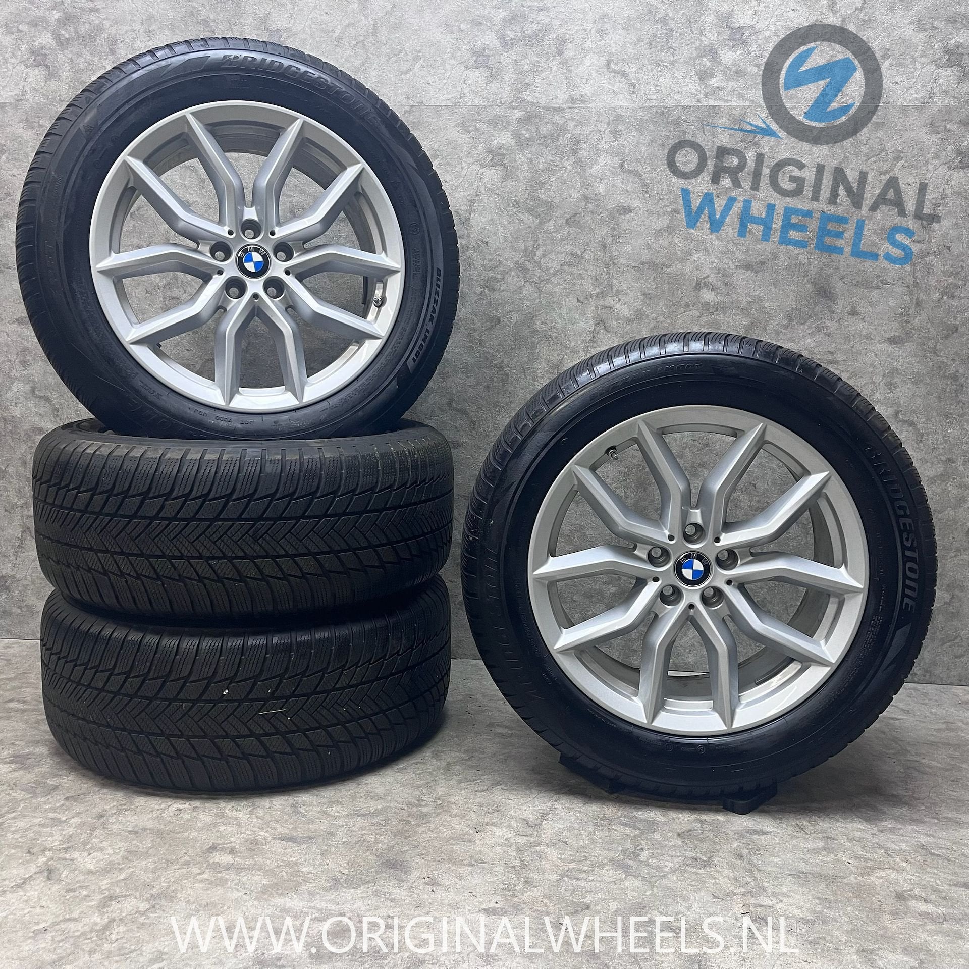 ✅ 19 inch originele velgen + winterbanden BMW X5 X6 G05 G06, Autos : Pièces & Accessoires, Pneus et Jantes, Pneus hiver, -, 19 pouces