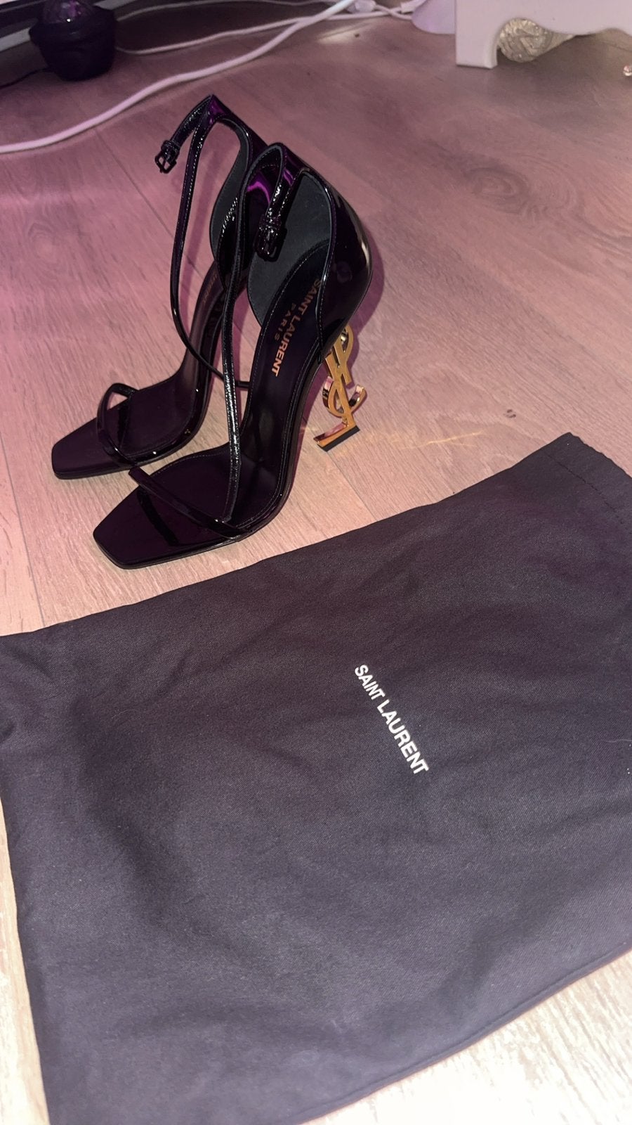 Deux paires de talons Yves Saint Laurent - taille 37, Chaussures à haut talons, Comme neuf, Noir, Envoi