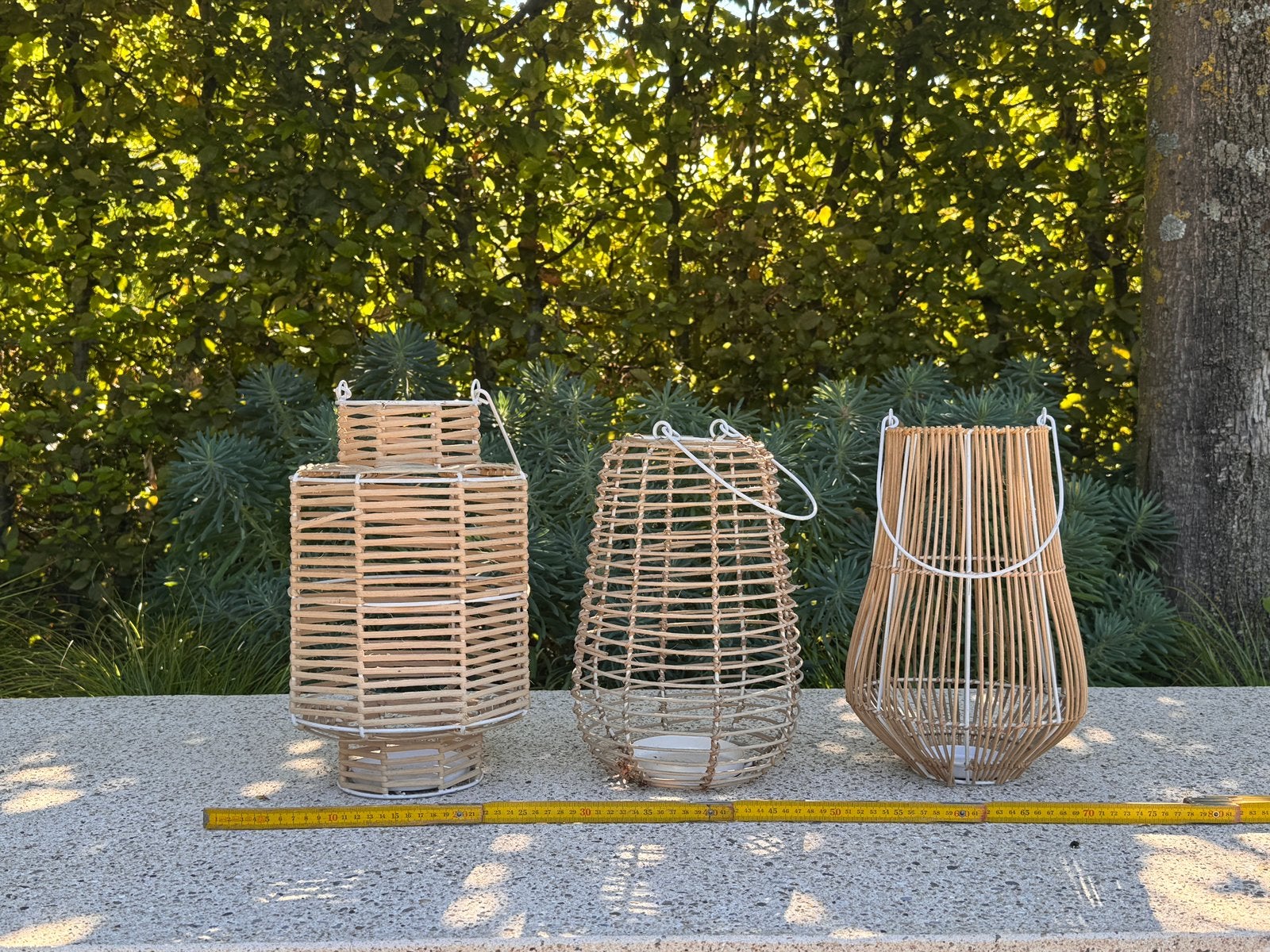 3 kaarsenhouders, Jardin & Terrasse, Torches, Enlèvement, Utilisé