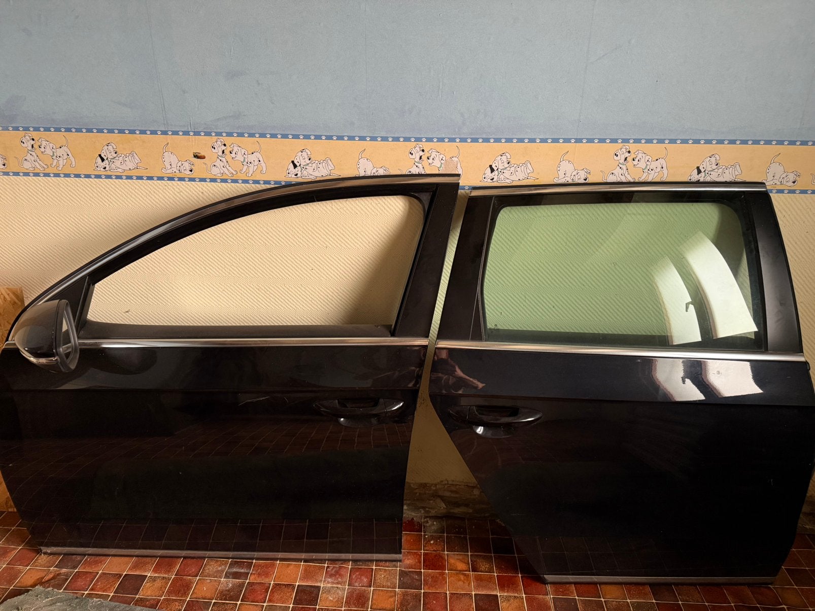 4 portes de voiture Volkswagen Passat b7 2010, Enlèvement, Utilisé, Volkswagen, Porte