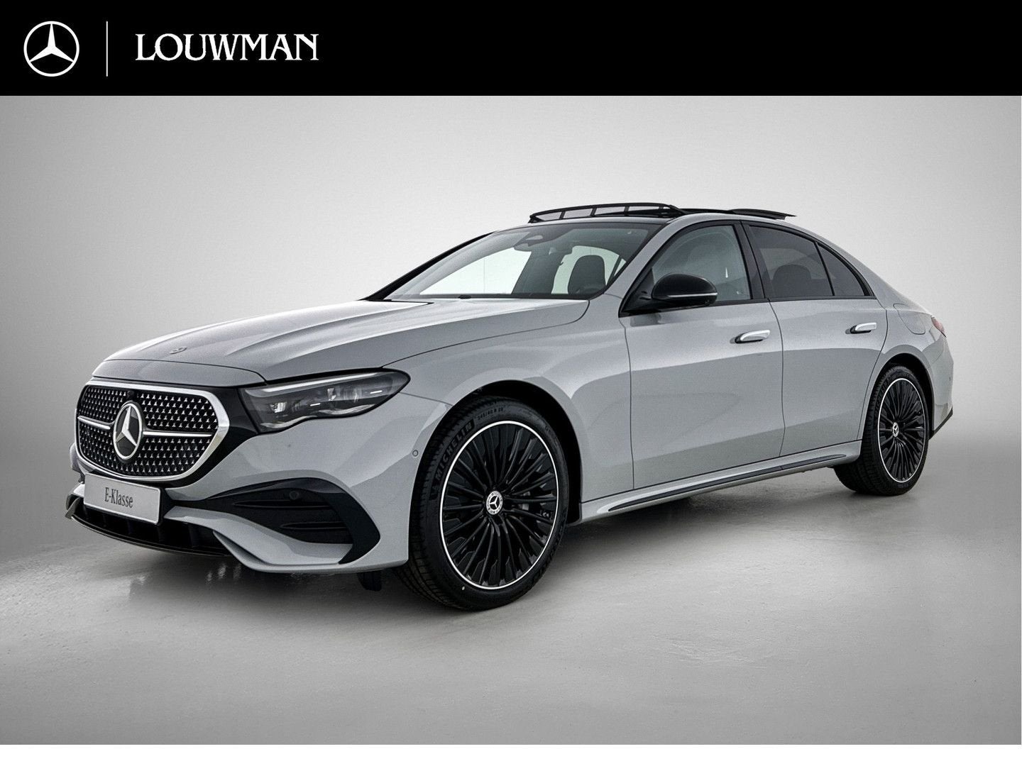 Mercedes-Benz E 300 e Business Solution AMG | Premium pakket, Auto's, Automaat, Zwart, Parkeersensor, Berline