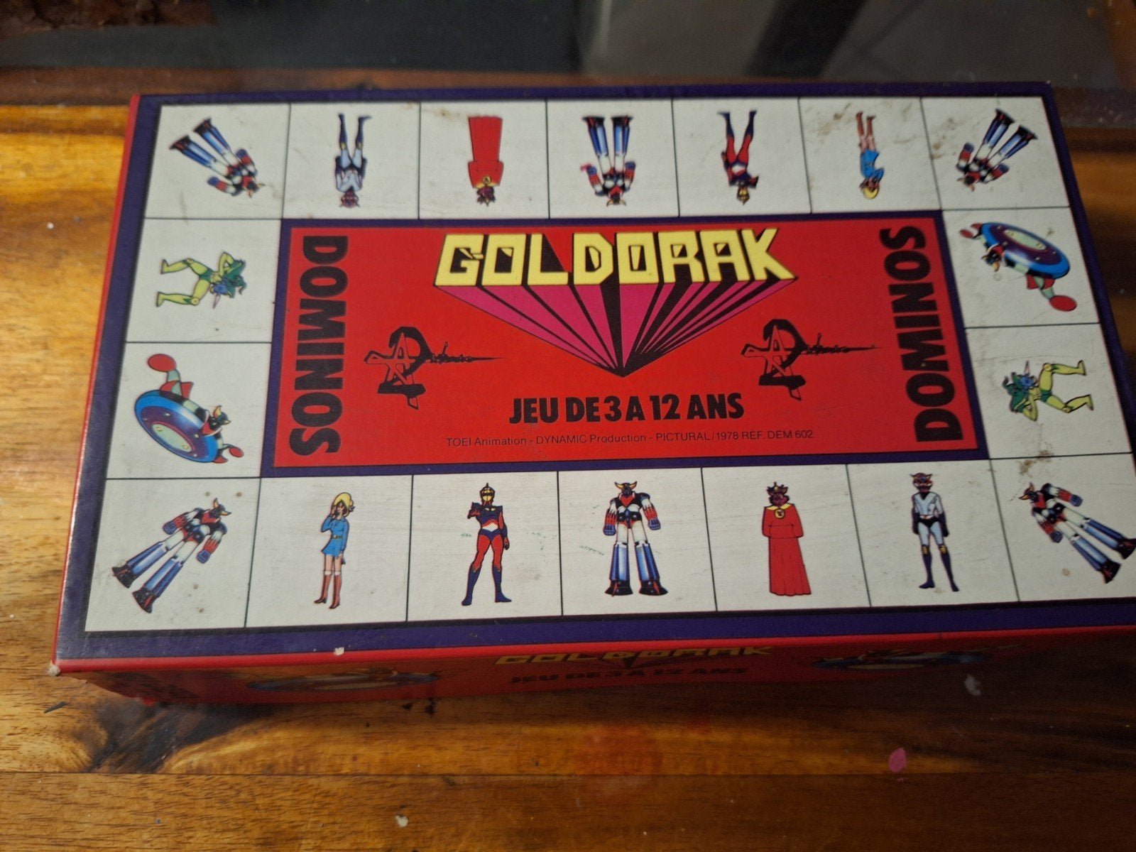 Goldorak dominos 1978, Verzamelen, Speelgoed, Ophalen of Verzenden