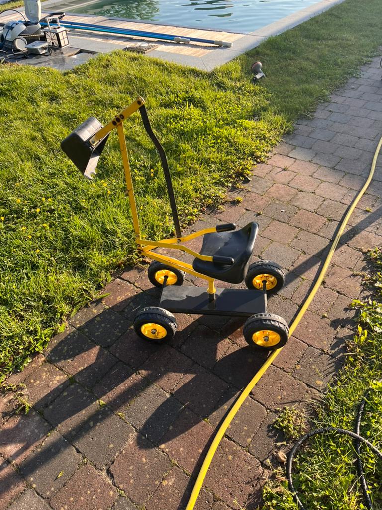 Kleine speelgoedgraver, Jardin & Terrasse, Sable, Enlèvement, Comme neuf