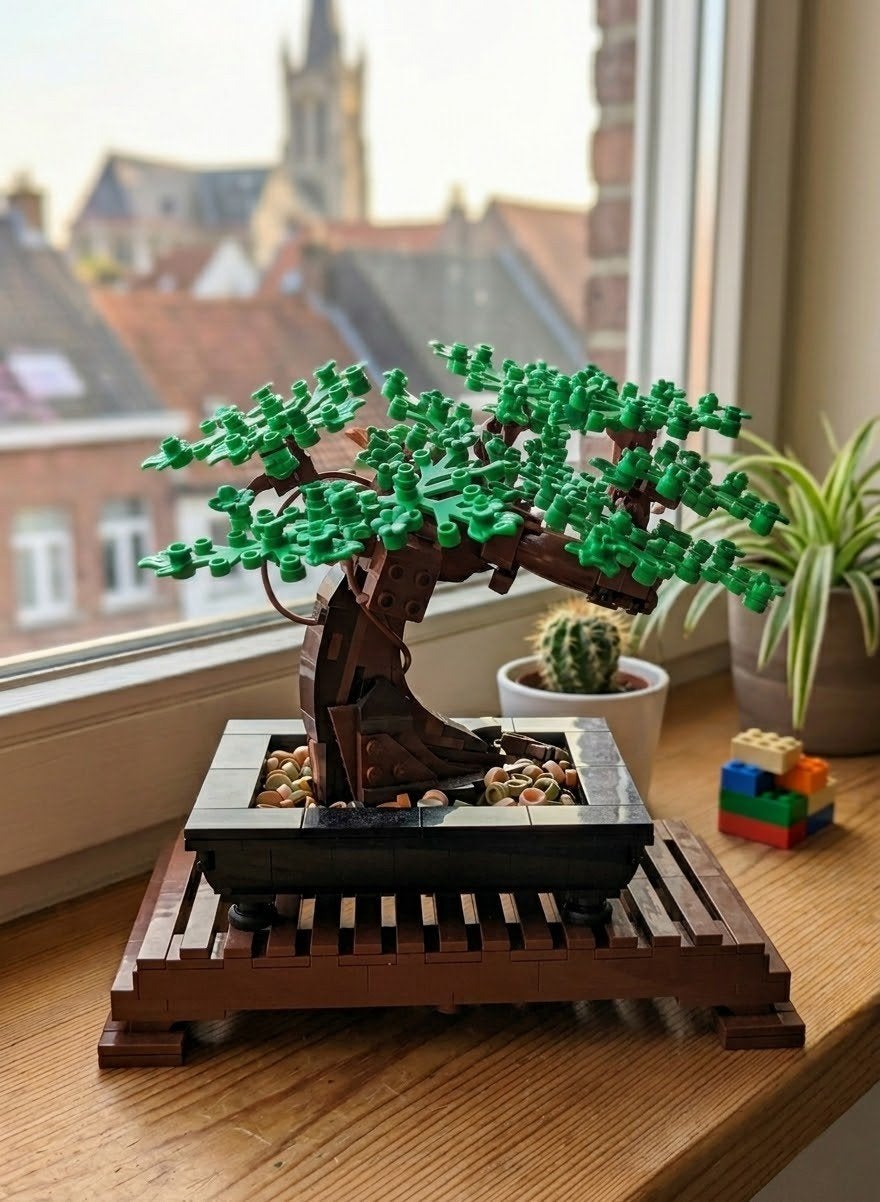GRATIS af te halen: Gebouwde LEGO Bonsai Boom (Model 10281), Ophalen, Lego