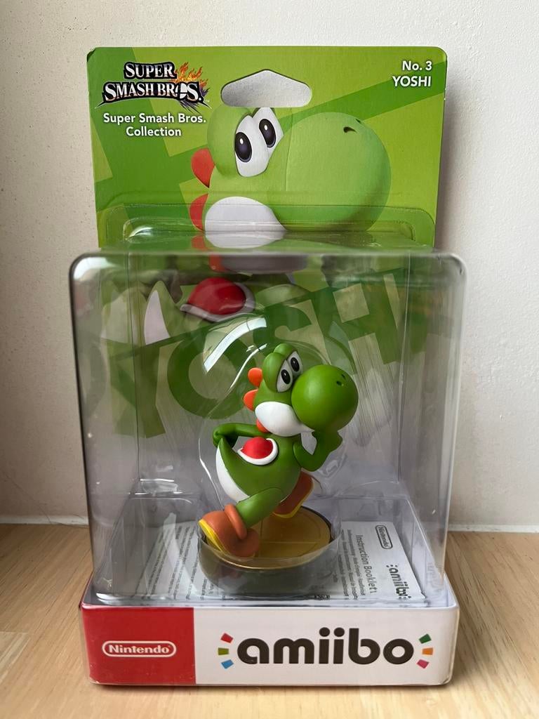 Amiibo Yoshi N3 (Super Smash Bros.), Collections, Jouets miniatures, Neuf, Enlèvement ou Envoi