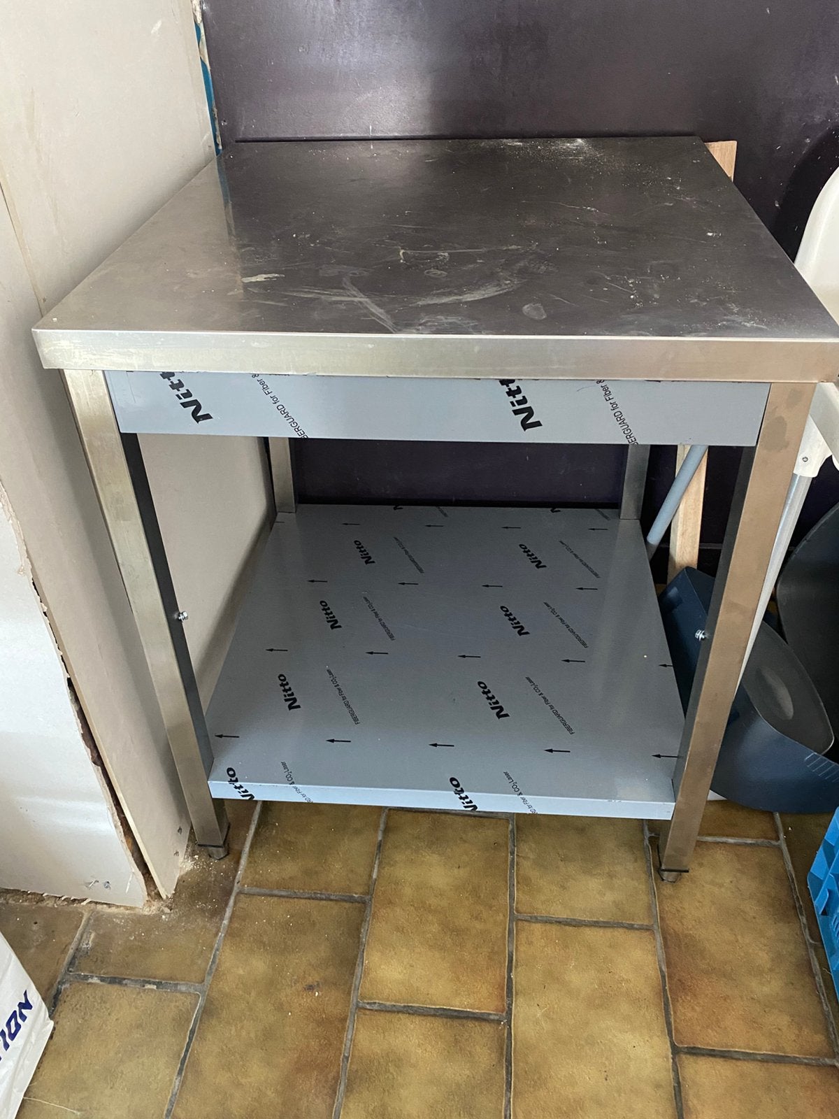 Inox tafel, Ophalen, Zo goed als nieuw