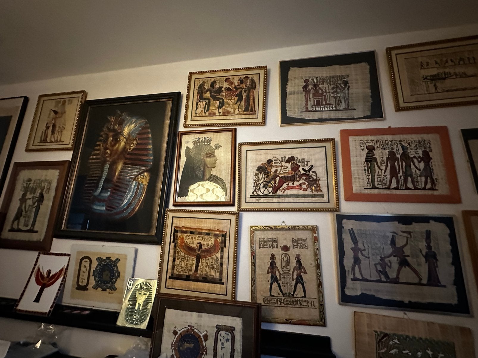 Verzameling Egyptische papyrussen te koop, Collections, Photos & Gravures, Enlèvement, Comme neuf, Photo