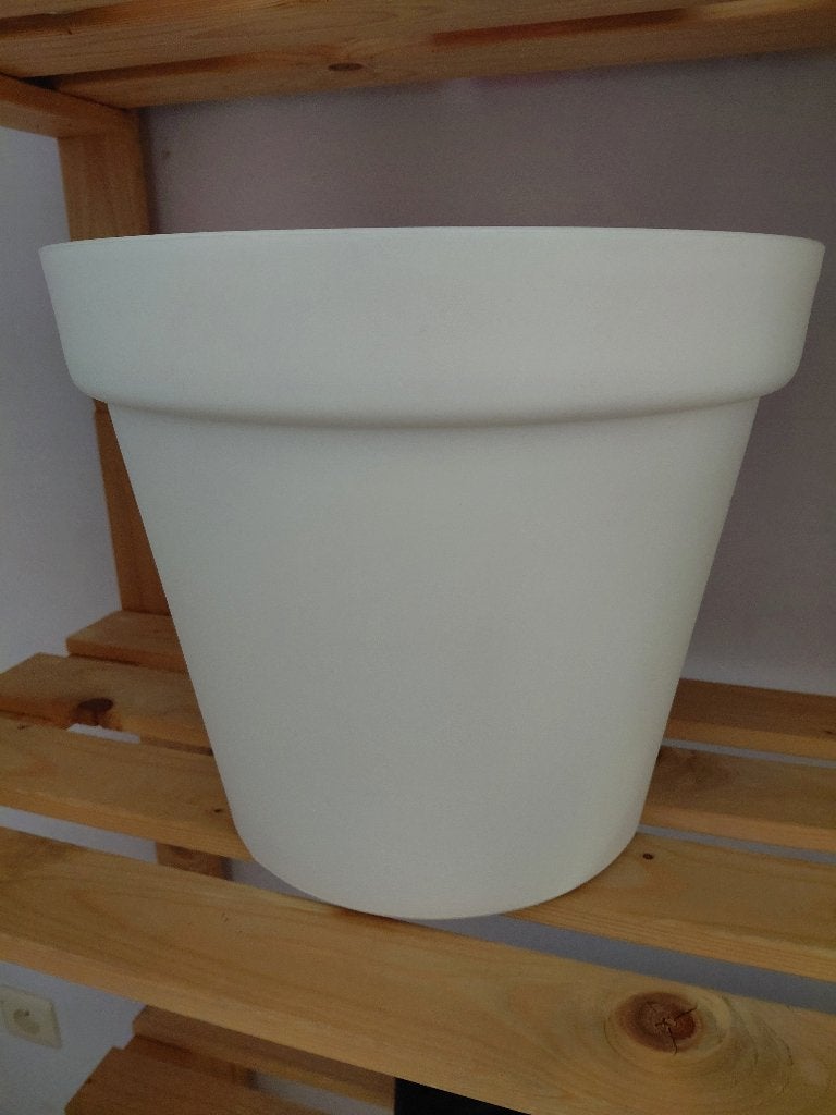 Bloempot plastic, Tuin en Terras, Ophalen, Kunststof, Rond, Nieuw